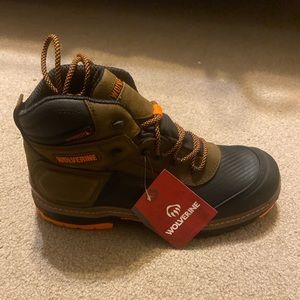 Brand New Men’s Wolverine Contour Welt Overpass Steel-toe Boot Size 12